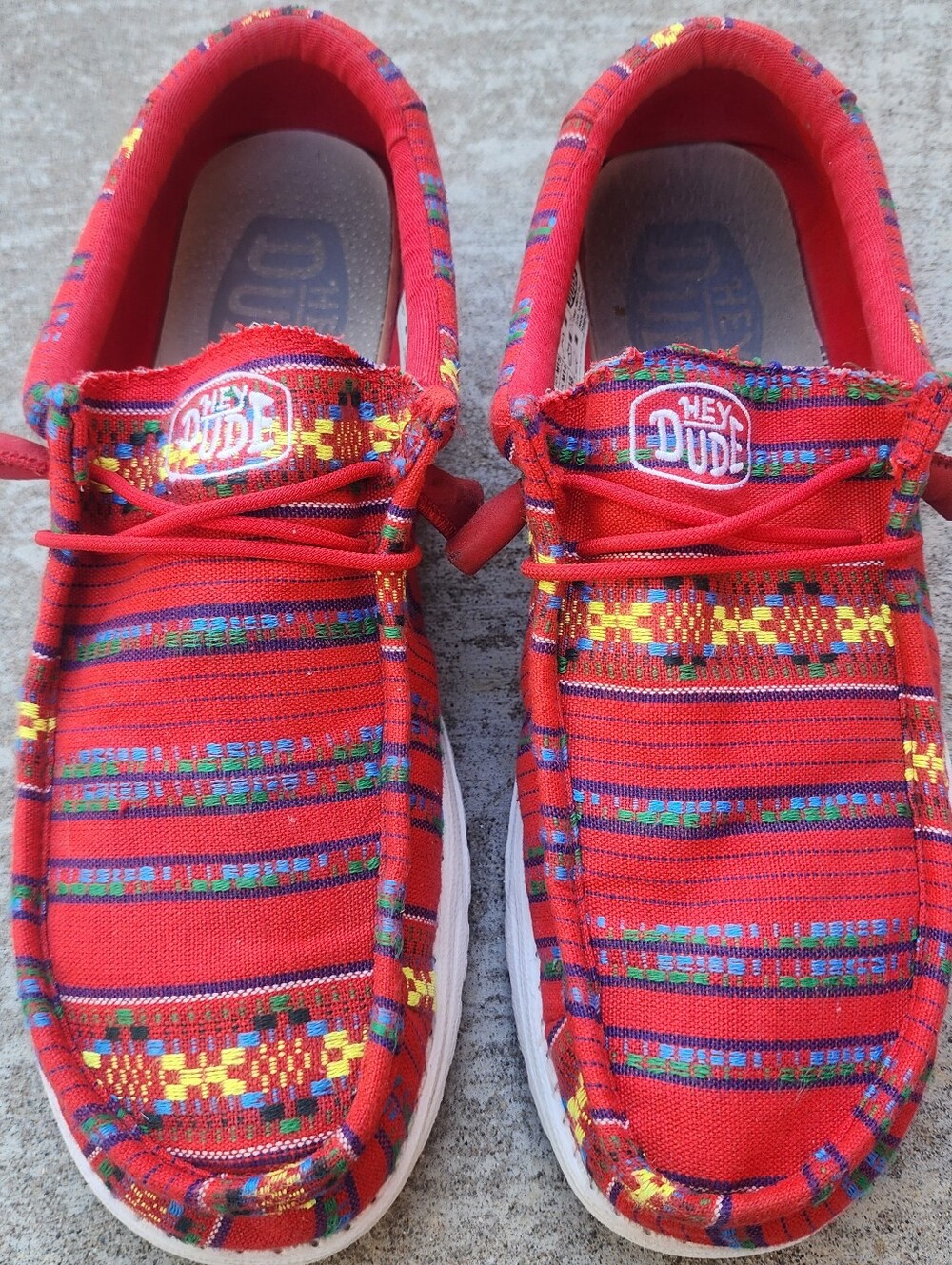 Hey Dude Men's Wally Serape Sedona, Sz 15